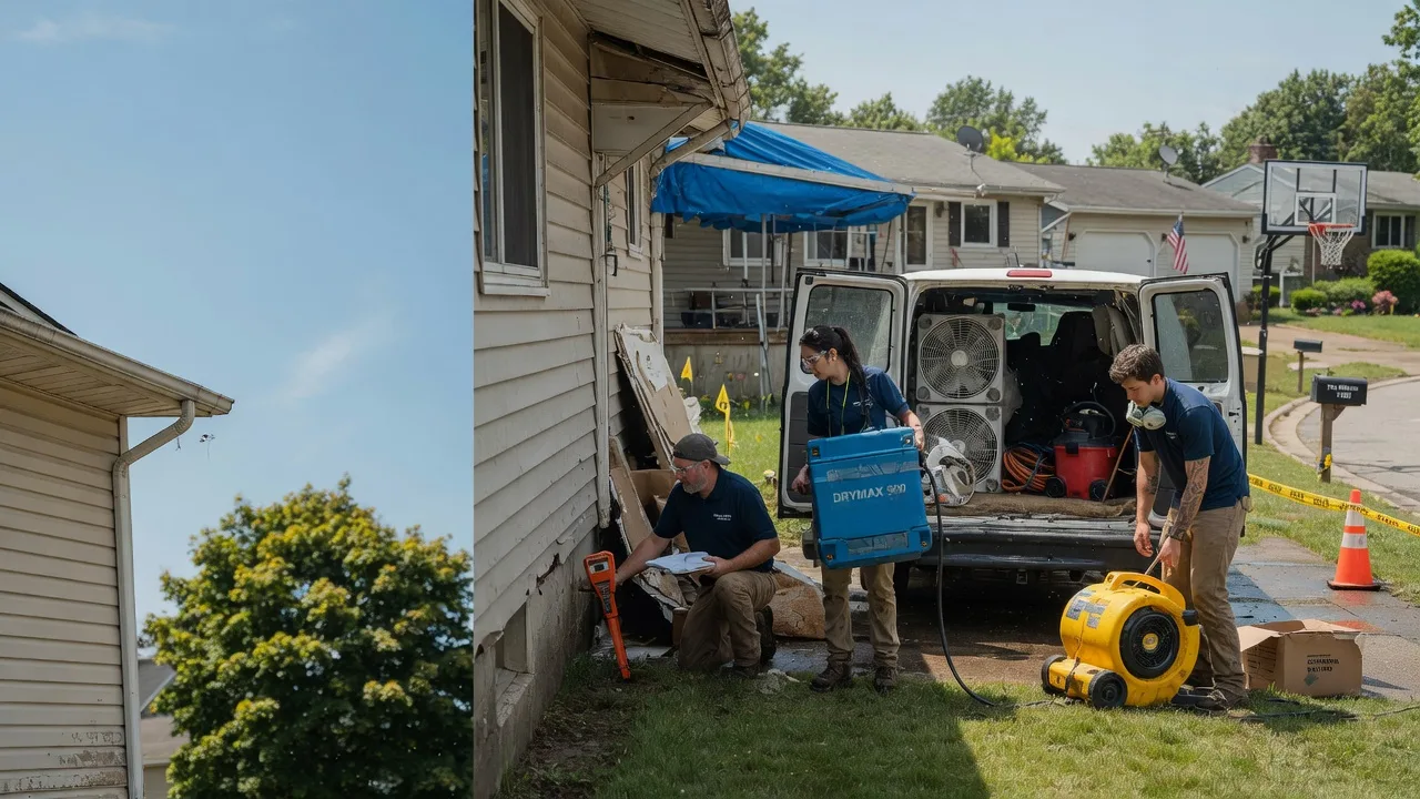Ceiling Leak Cleanup in Wood Lake, MN near me