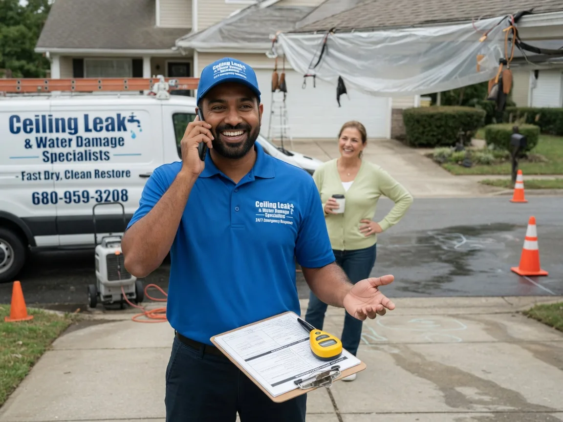 Ceiling Leak Cleanup Wood Lake, MN FAQs