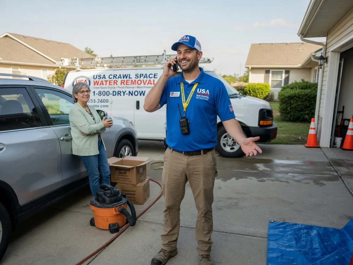 Crawl Space Water Removal Wood Lake, MN FAQs